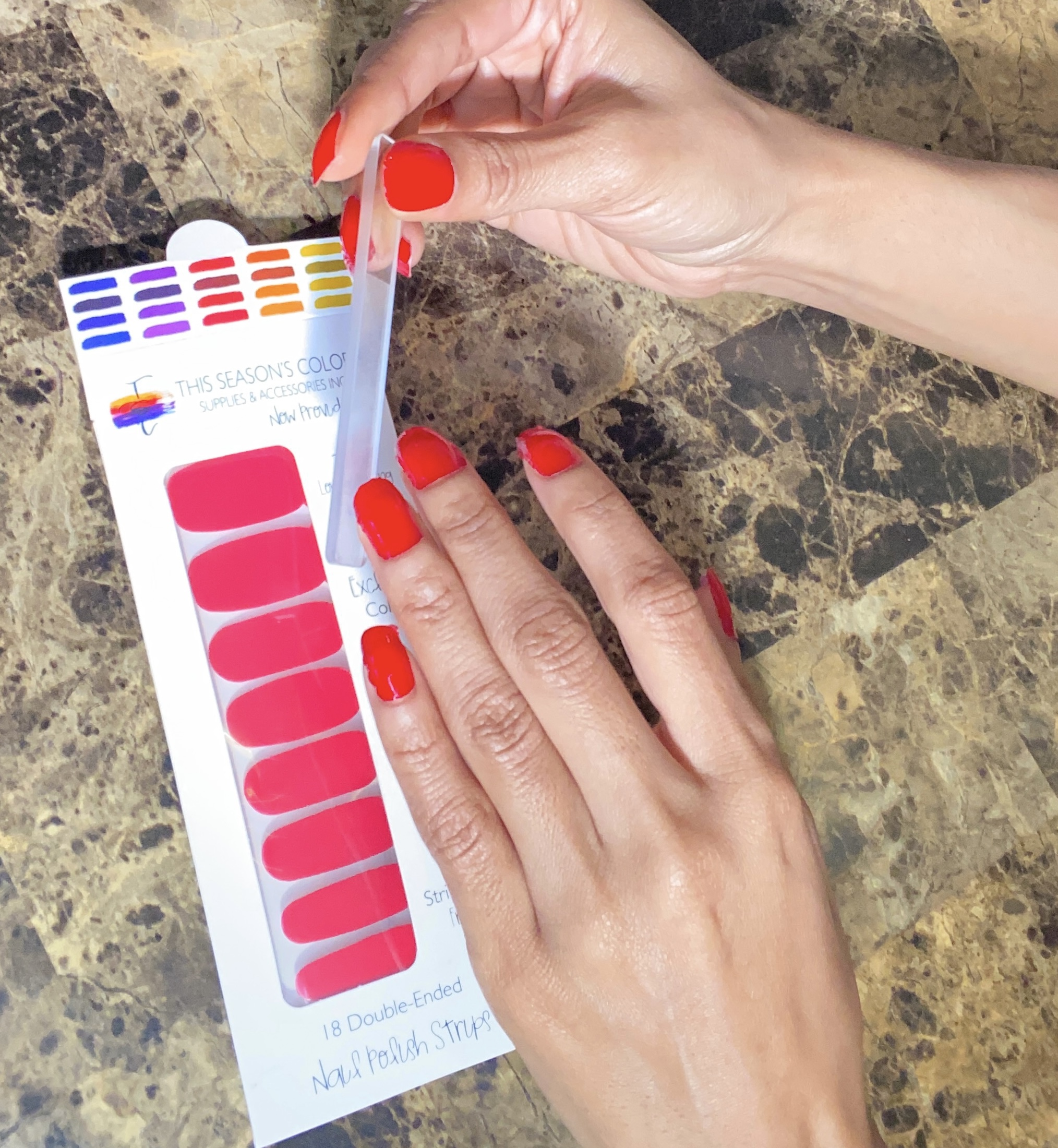 Nail Strip Wraps vs. Nail Decals This Season's Colors