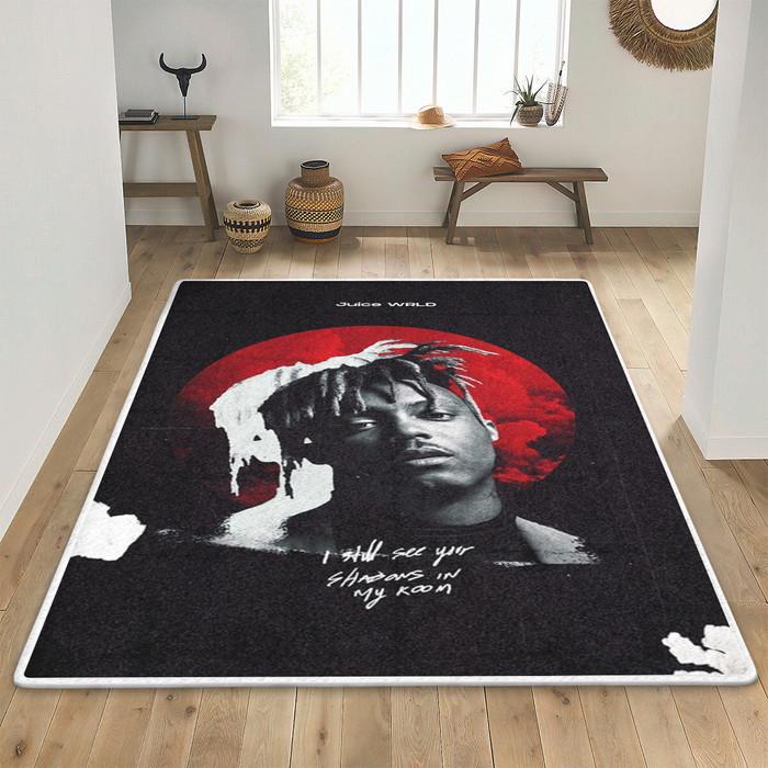 Juice Wrld Rapper 10 Fan Gift, Juice Wrld Rapper 999 Rug Floor Decor