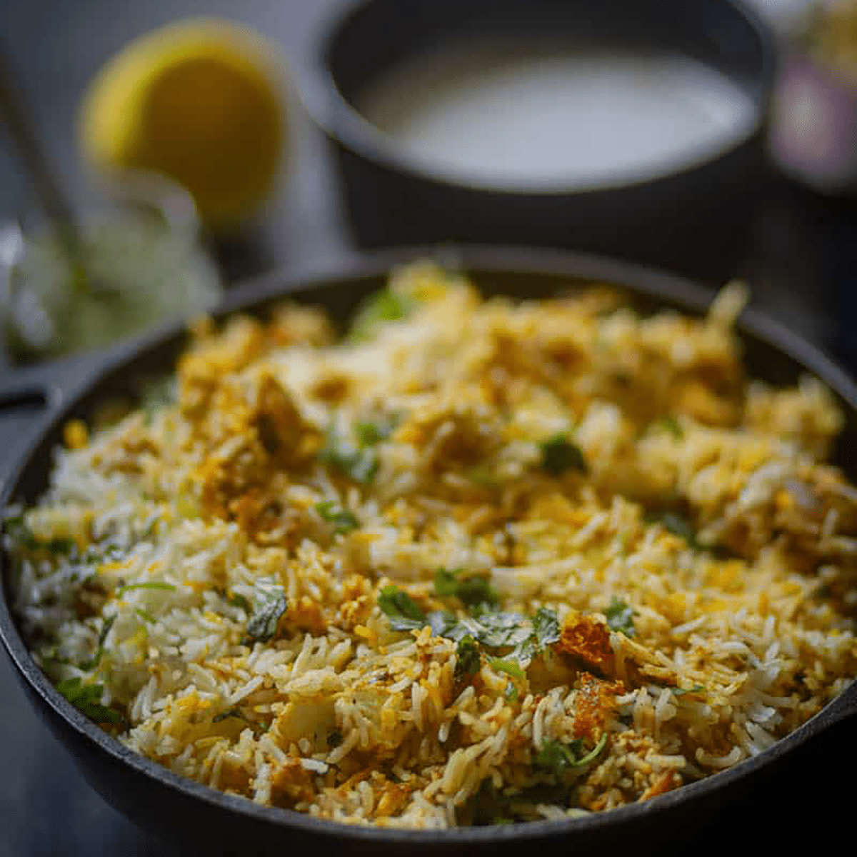 Veg Biryani In Rice Cooker
