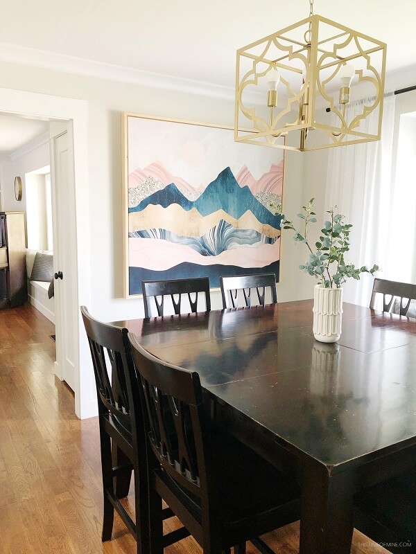 Our Small Dining Room Makeover Little Changes With Big Results This