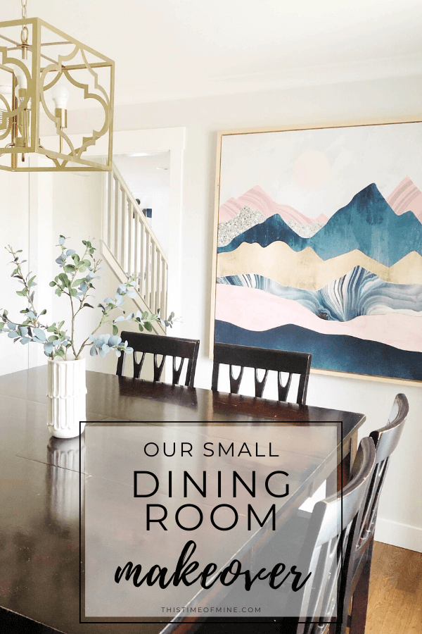 Our Small Dining Room Makeover Little Changes With Big Results This