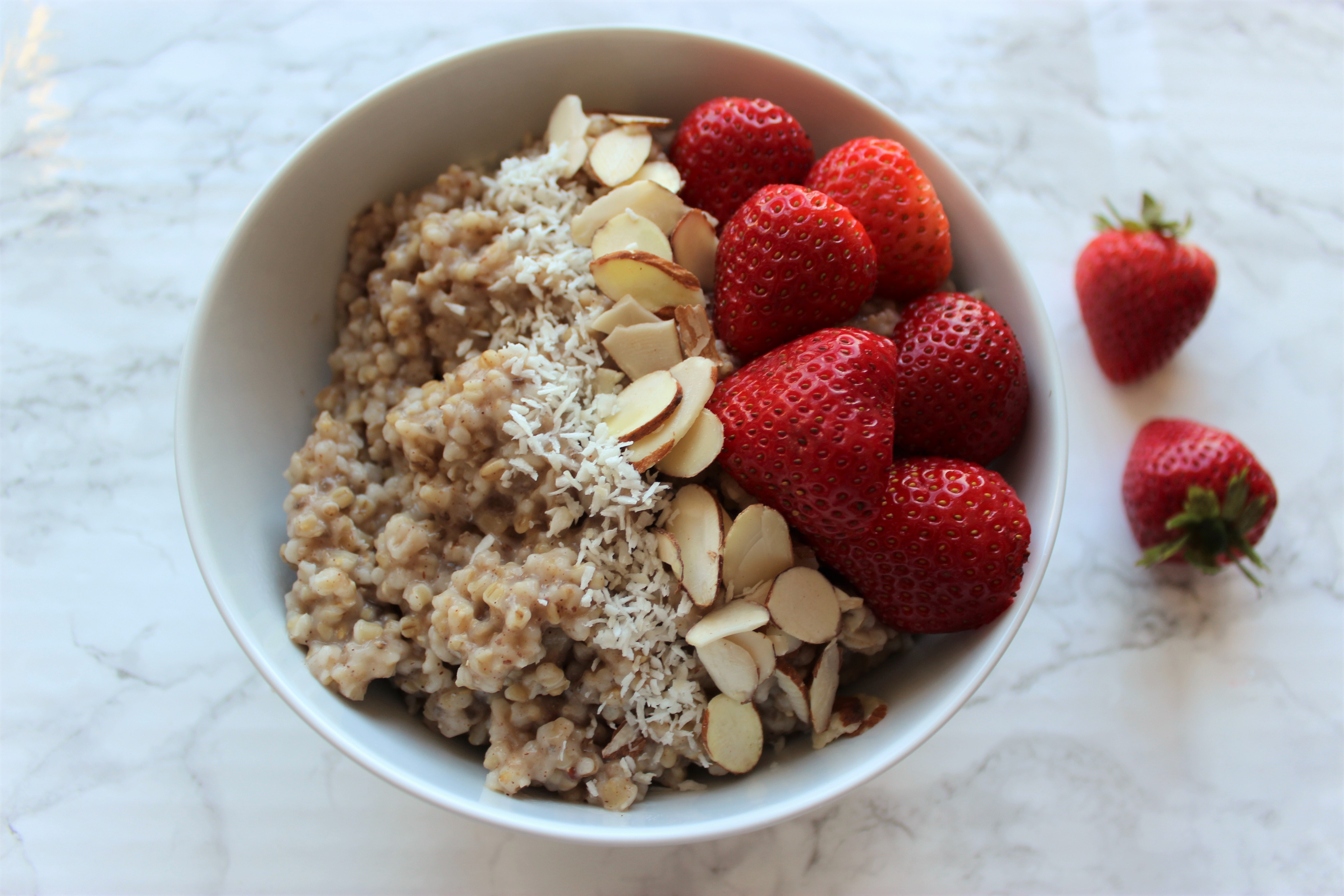 Protein Packed Steel Cut Oats [Meal Prep] This Vegan Kitchen
