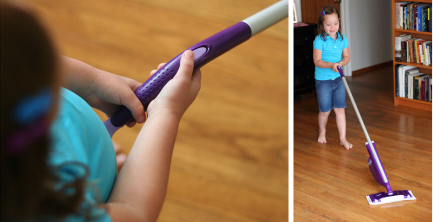 This Week for Dinner Time to 'swif swif' with the Swiffer Wet Jet
