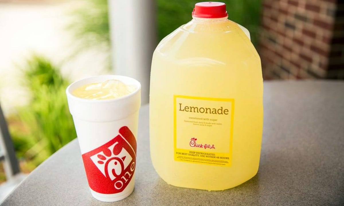 Get a Free Gallon of Lemonade at Worcester's ChickfilA Today