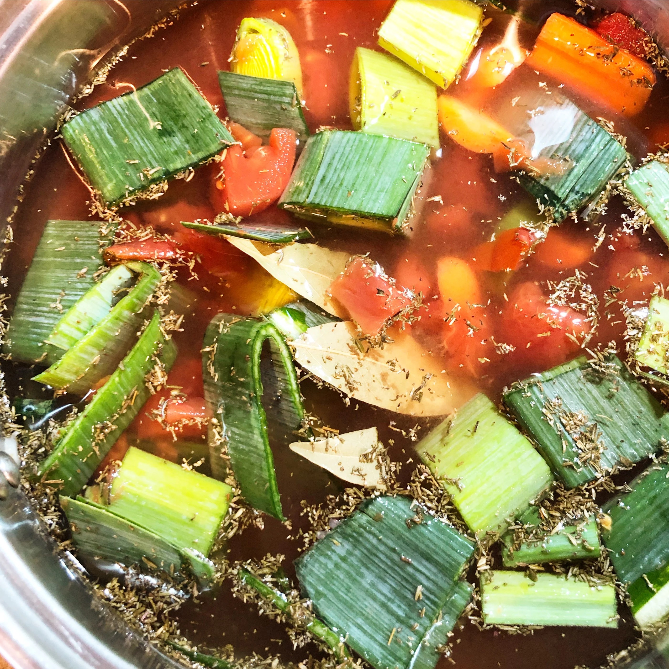 Homemade Vegetable Broth This Wife Cooks