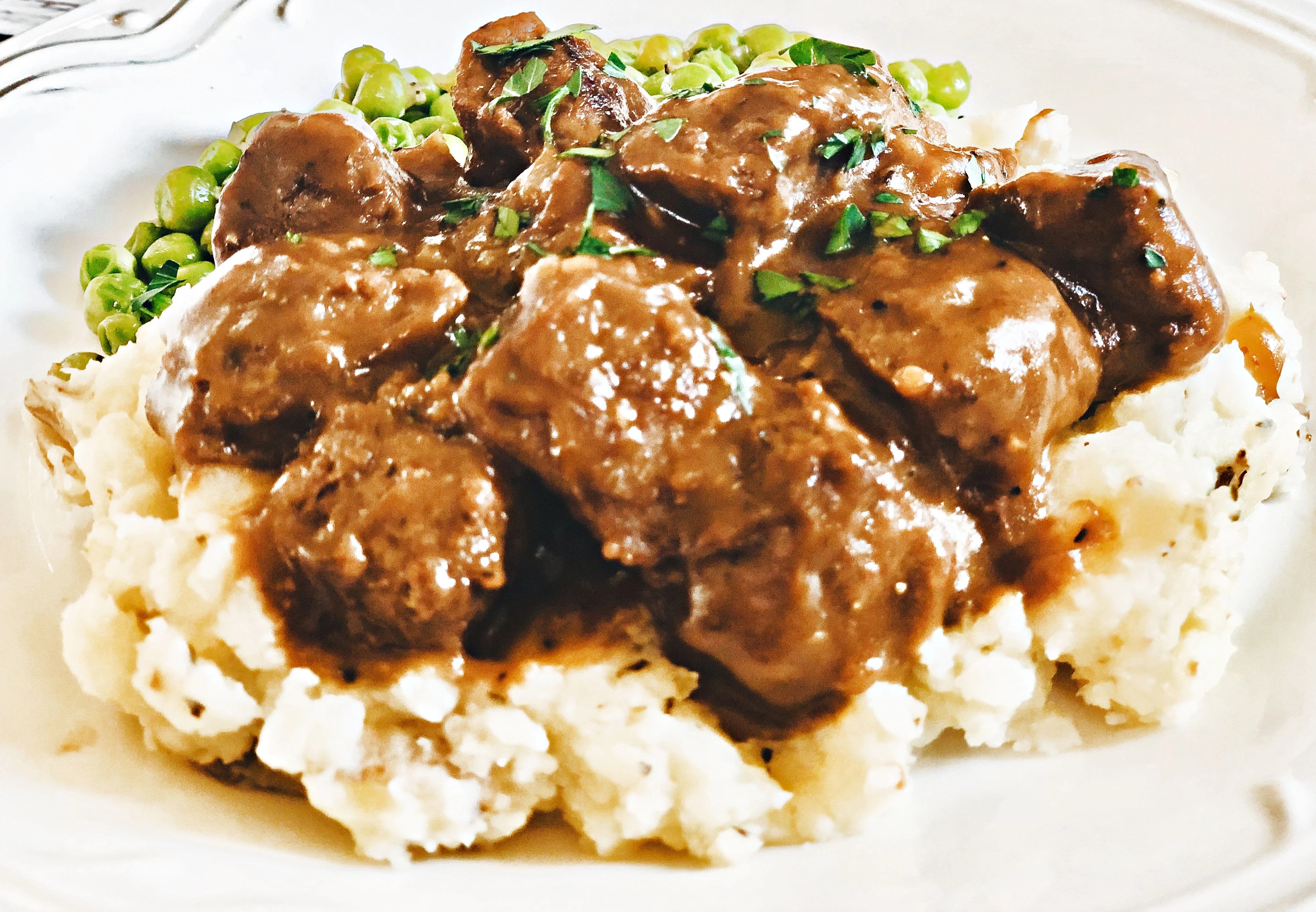 Vegan Beef Tips and Gravy Recipe This Wife Cooks