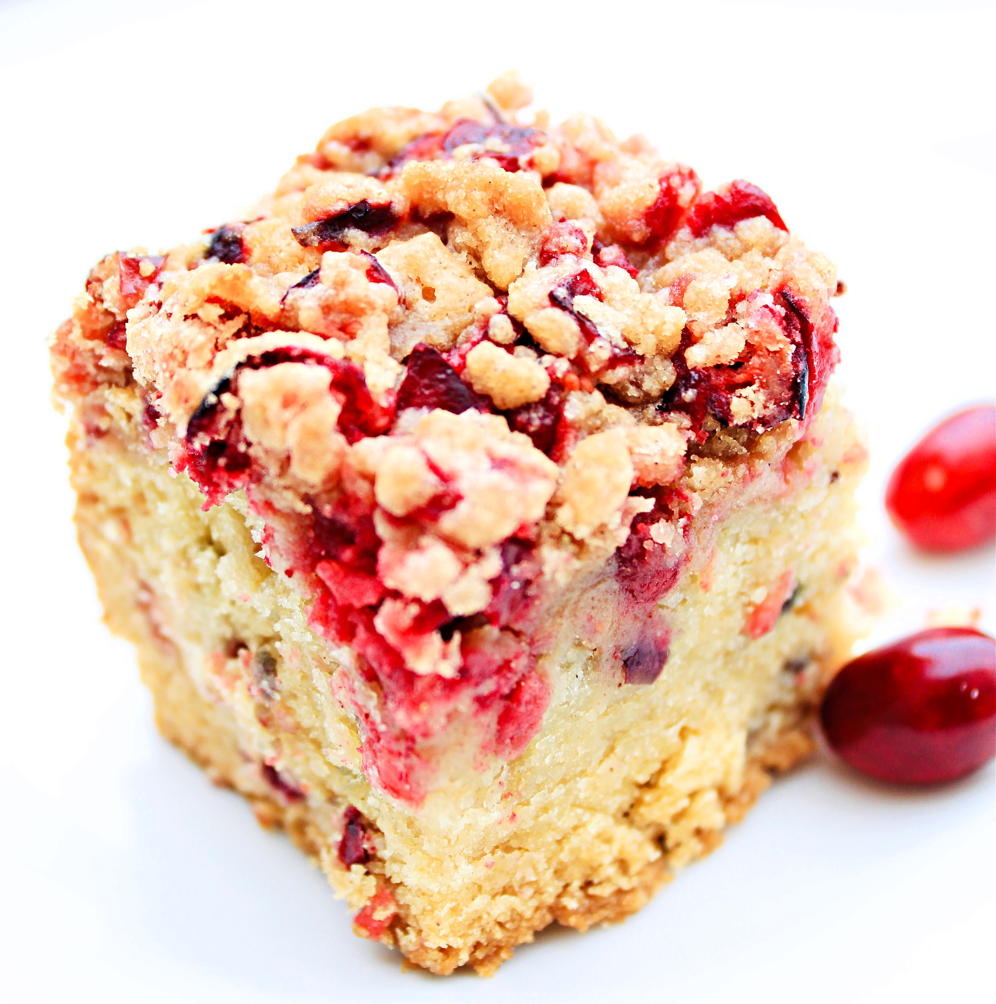 Cranberry Coffee Cake Vegan Recipe This Wife Cooks™