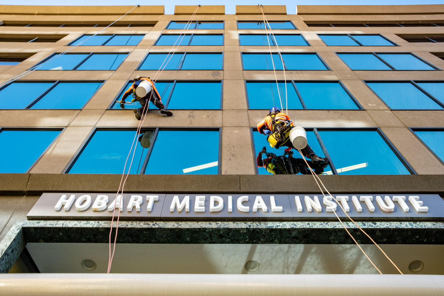 Window cleaners, Hobart This working life
