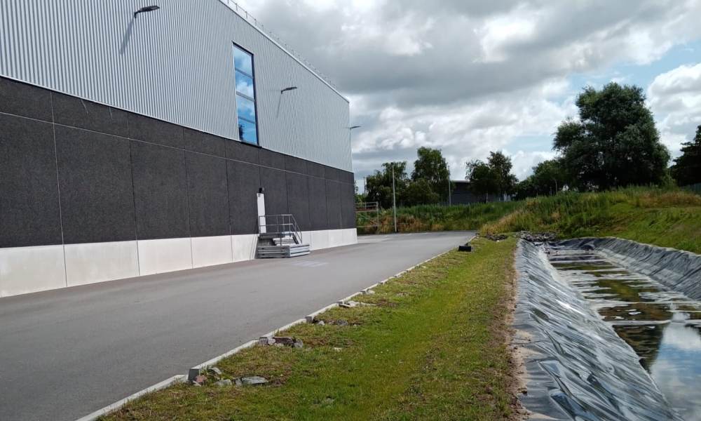 Lidl Zentrallager Rostock, Erweiterung THK Freianlagen Münster