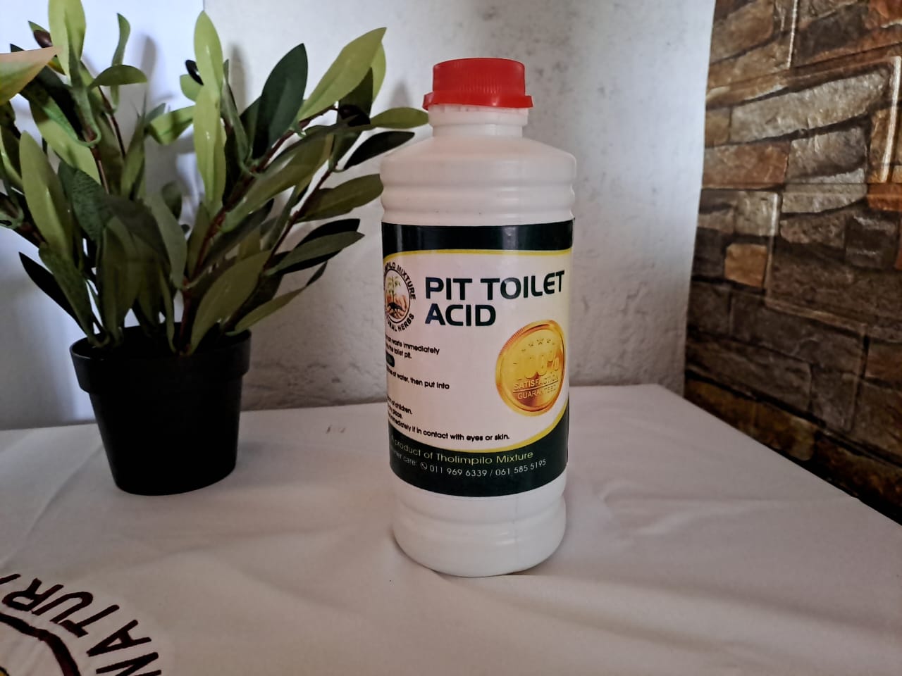 PIT TOILET ACID Tholimpilo Mixture and Natural Herbs