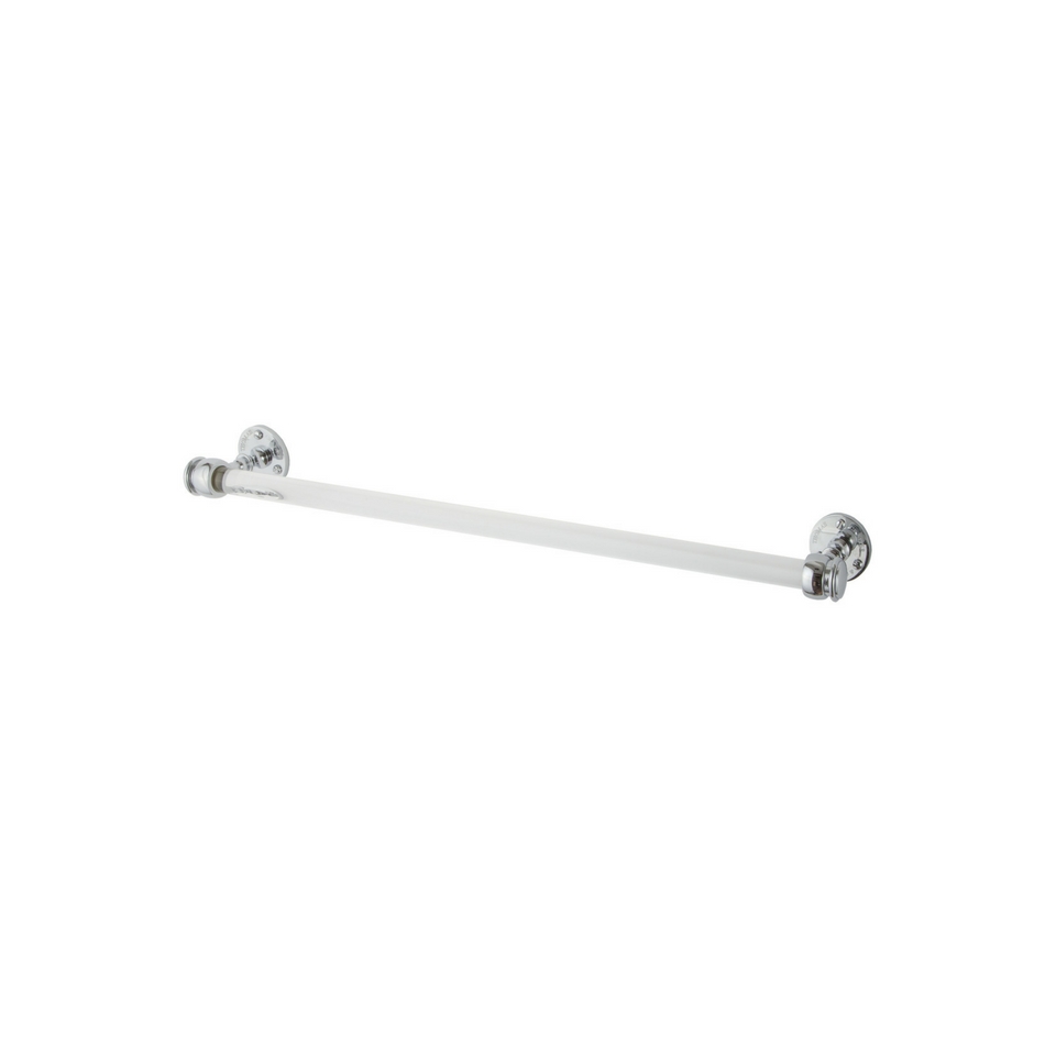 Classical Single Towel Bar with a Glass Rail from Thomas Crapper