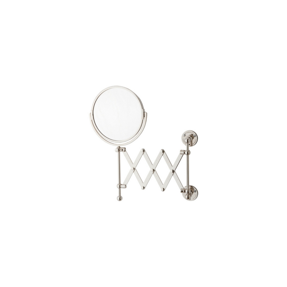 Classical Extending Shaving Mirror from Thomas Crapper & Co Ltd