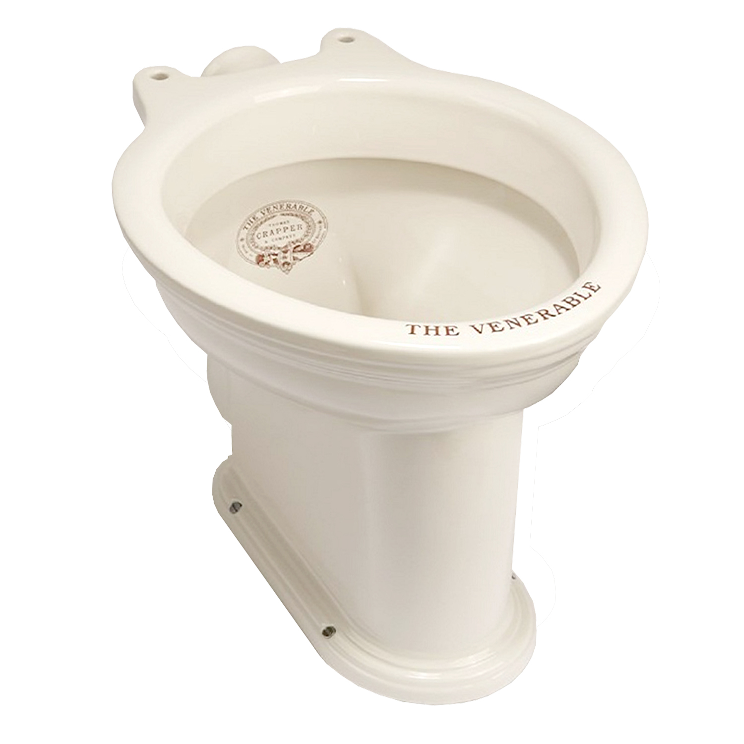 Authentic Traditional Venerable WC Pan from Thomas Crapper & Co Ltd.