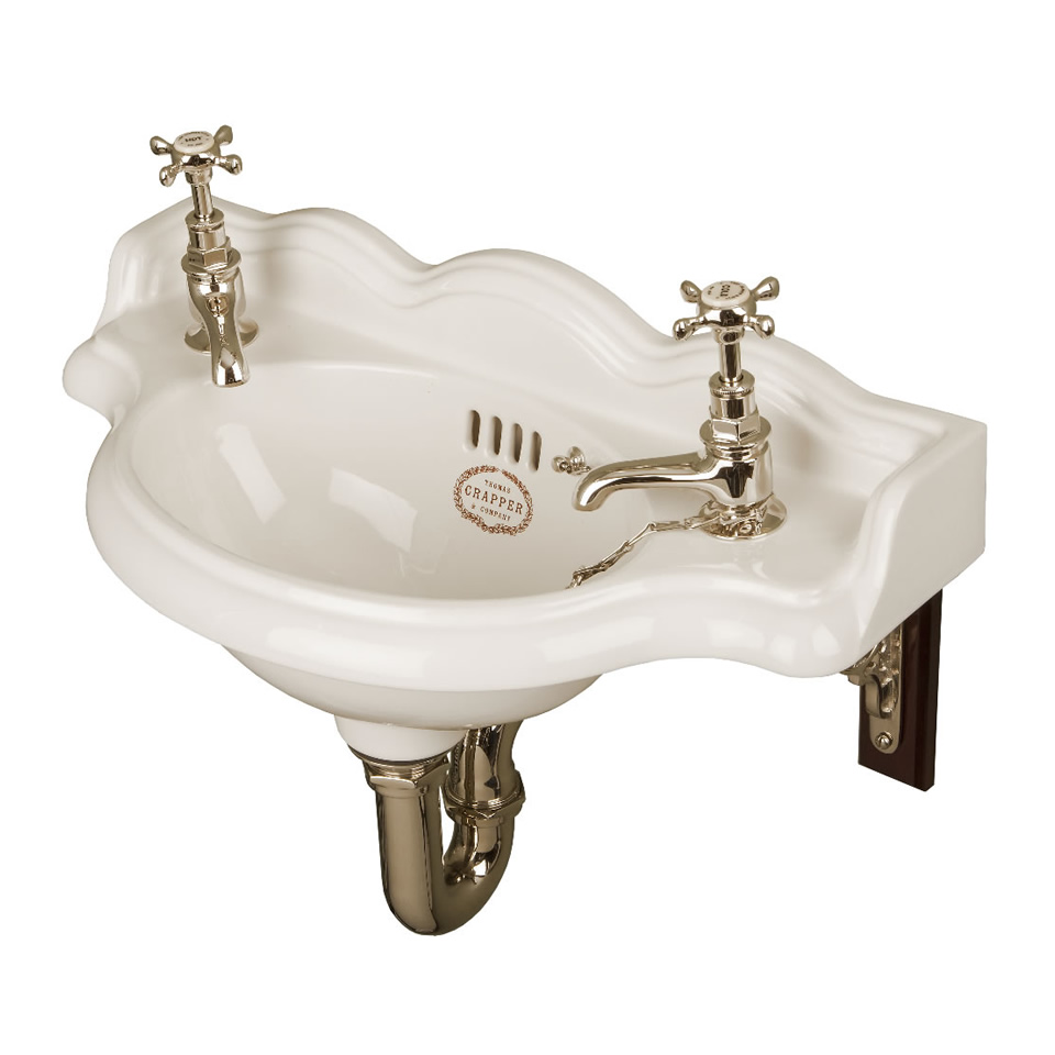 Marlborough Cloakroom Basin Set from Thomas Crapper