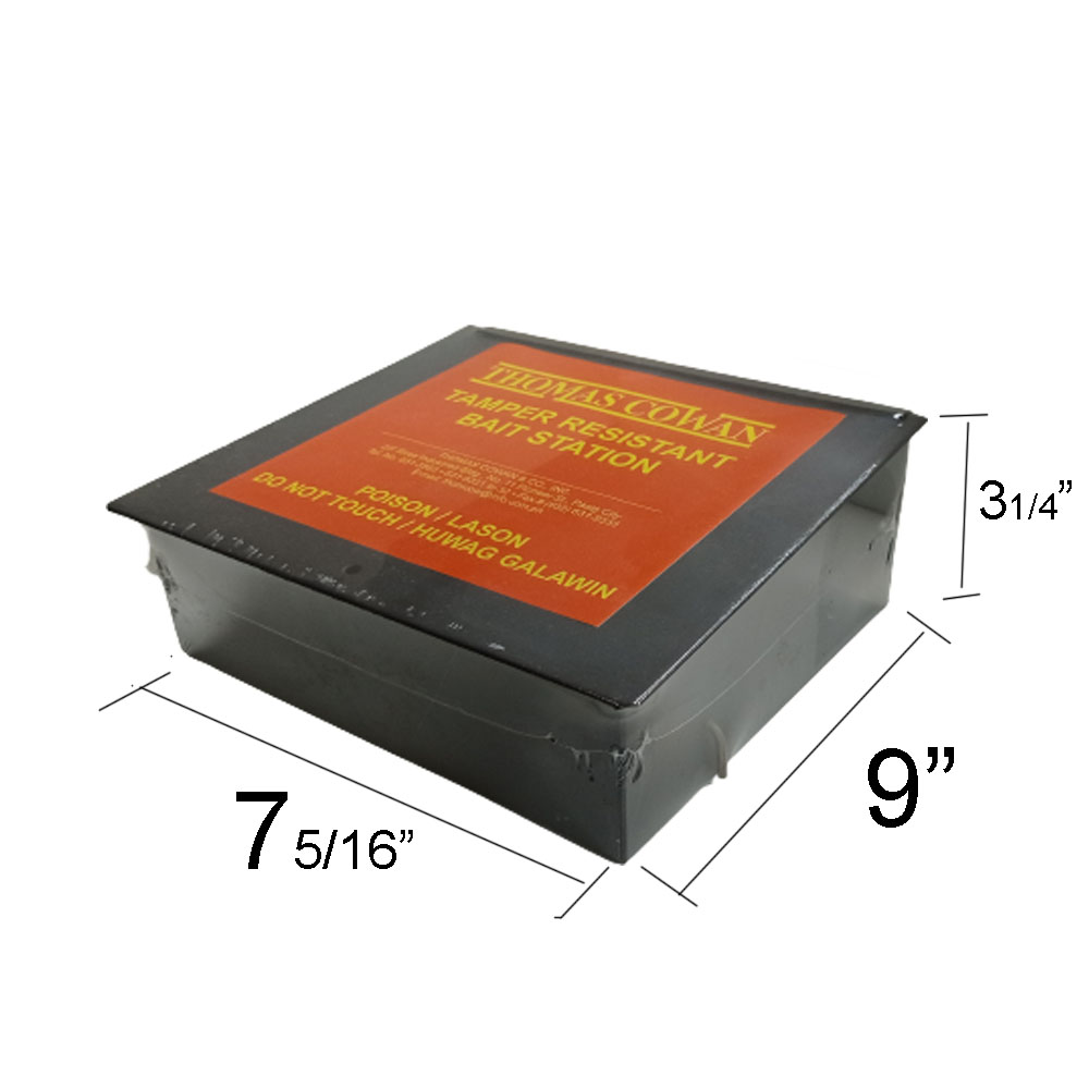 Tamper Resistant Rodent Bait Station Thomas Cowan & Co., Inc.