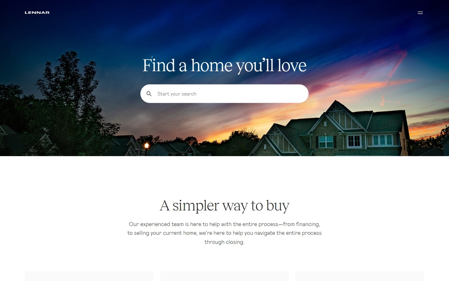 Home Builder sites San Francisco  Design