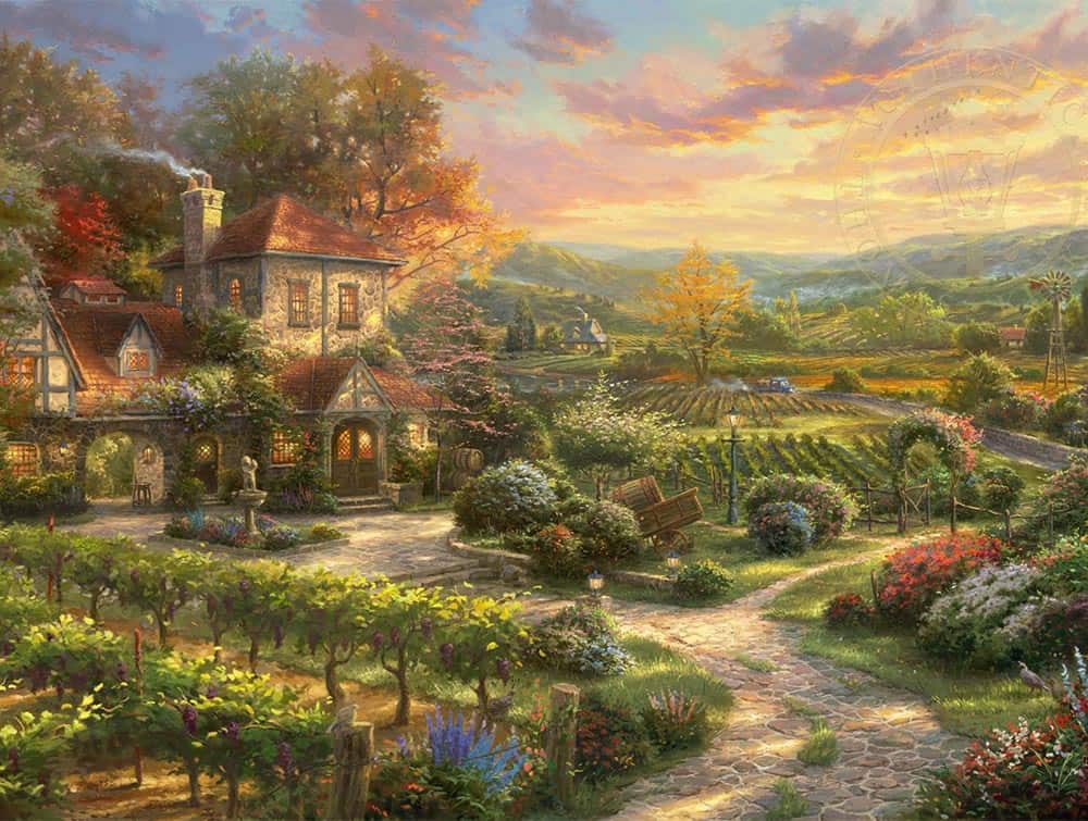 Wall Art Ideas For The Kitchen Thomas Kinkade Carmel, Monterey