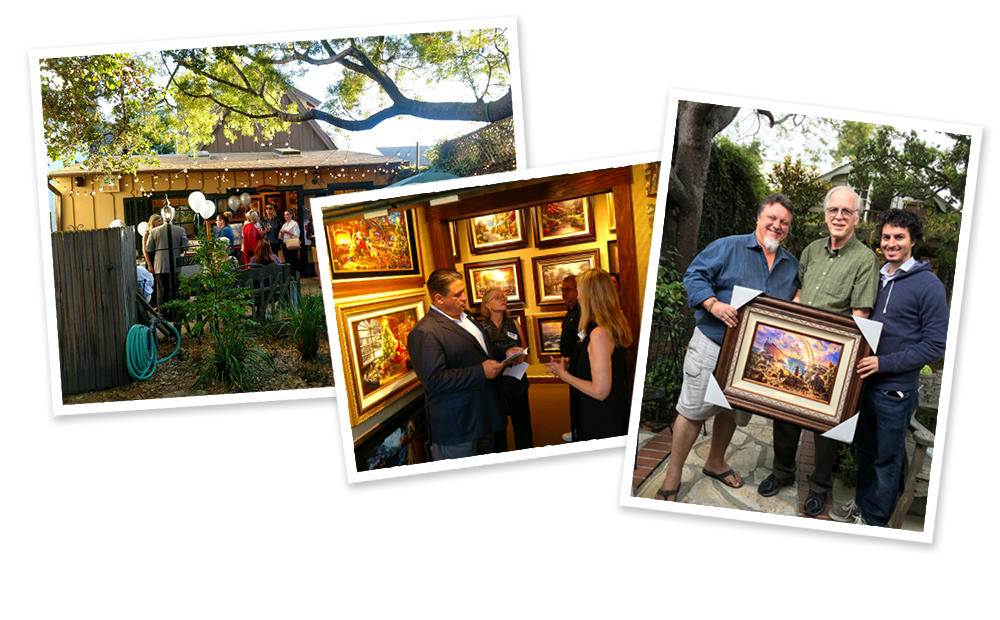 California Thomas Kinkade Art Gallery Monterey, Carmel & Placerville