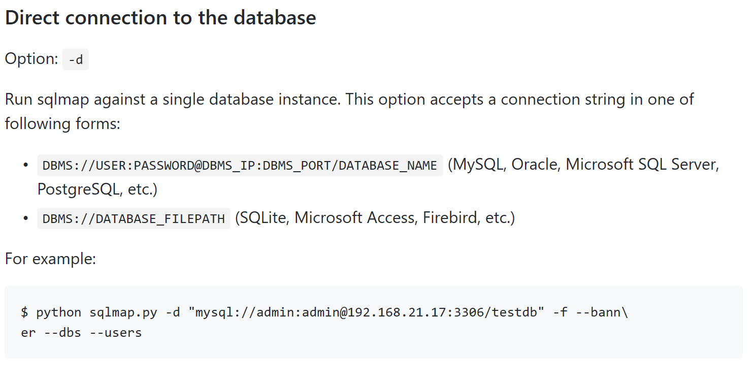Use SQLMap to Connect Directly to Azure SQL Database