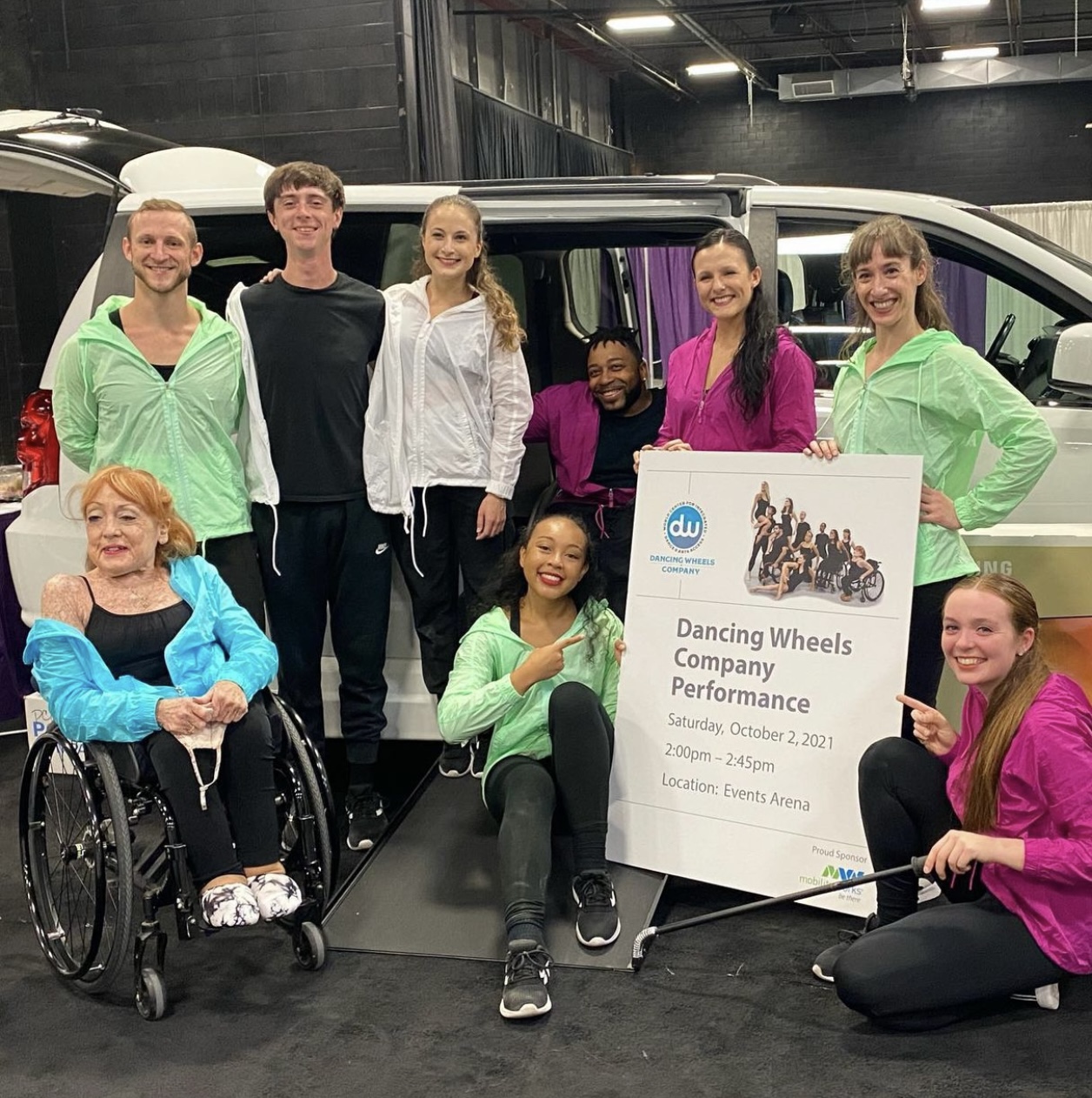 Touring with the Dancing Wheels Company in 2021 Marissa Thomas