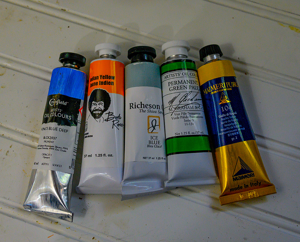 Oil paint brands update Turpentine diaries
