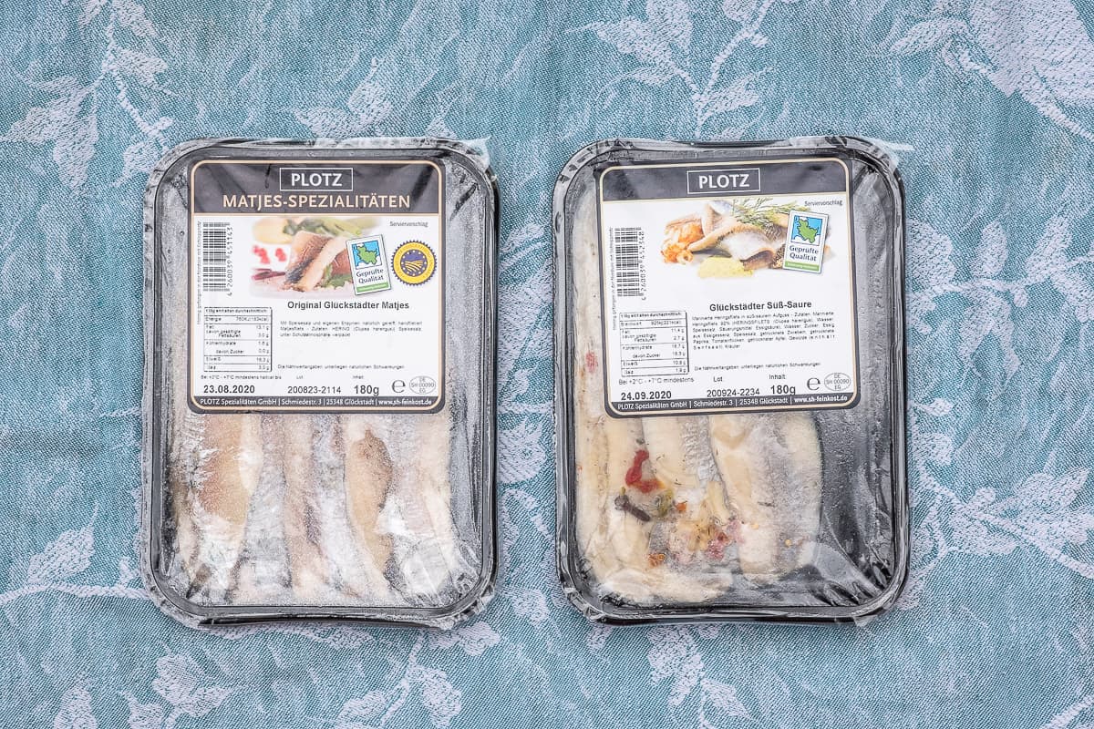 Matjes Pickled Herring beet apple Thomas Sixt Food Blog