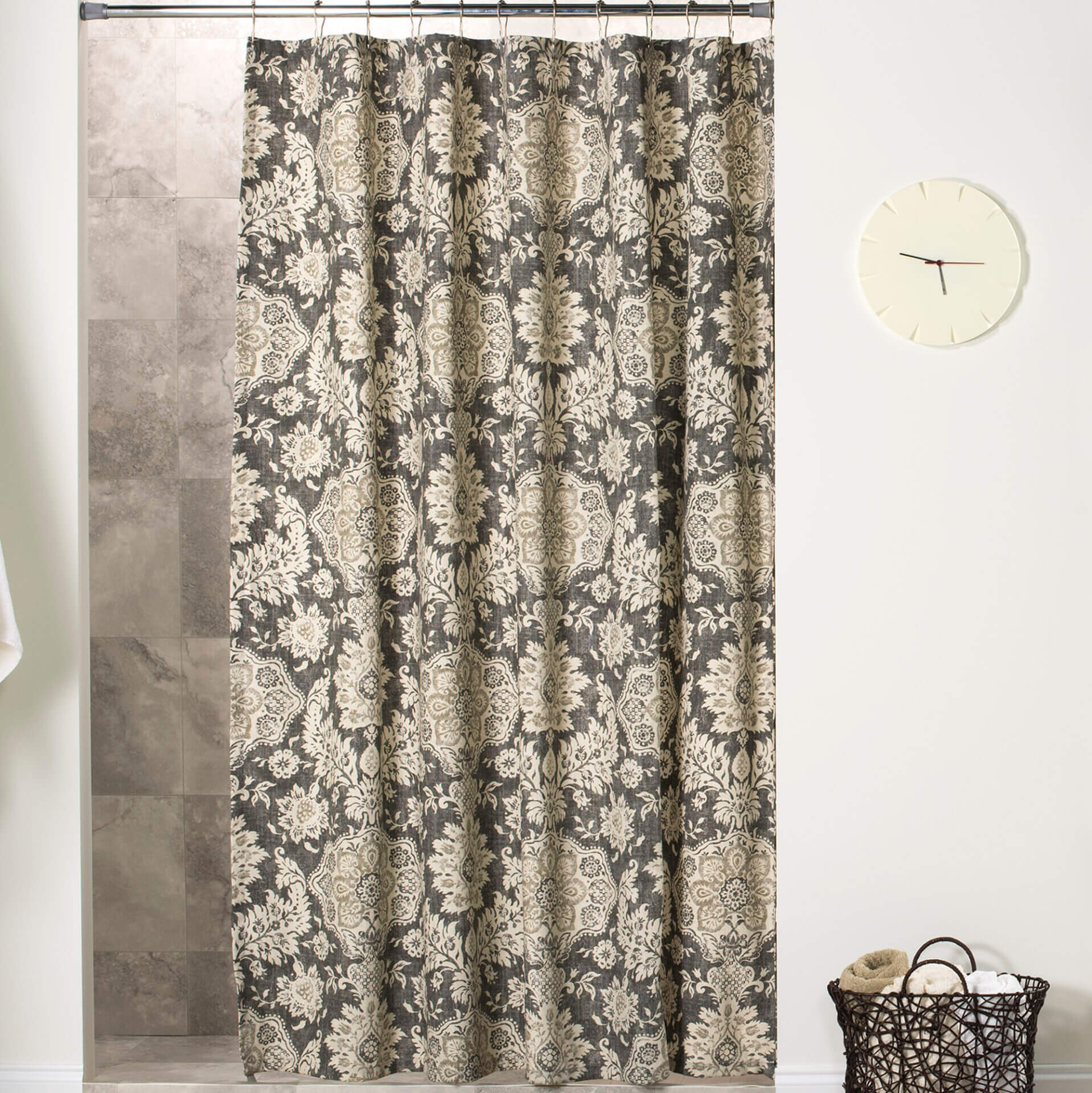 Belmont Metal Shower Curtain