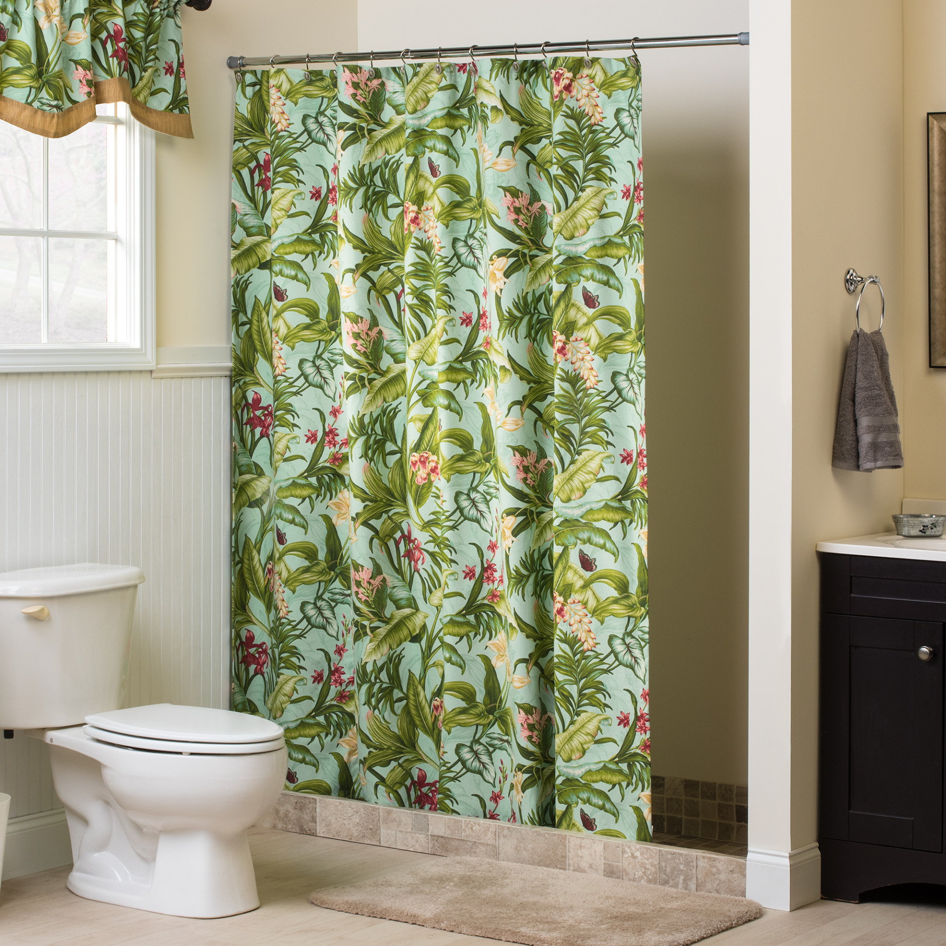 Wailea Coast Bloom Shower Curtain Thomasville at Home