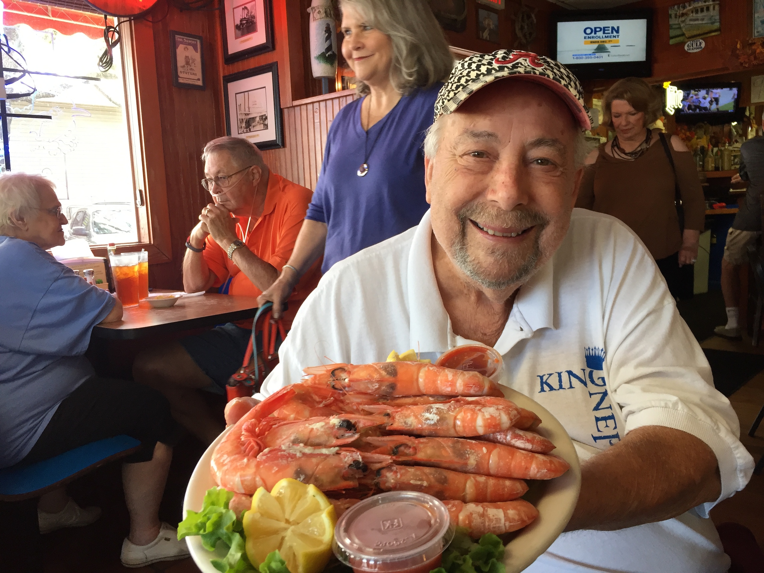 Royal Red shrimp a legend at King Neptune’s diner in Gulf Shores, Alabama