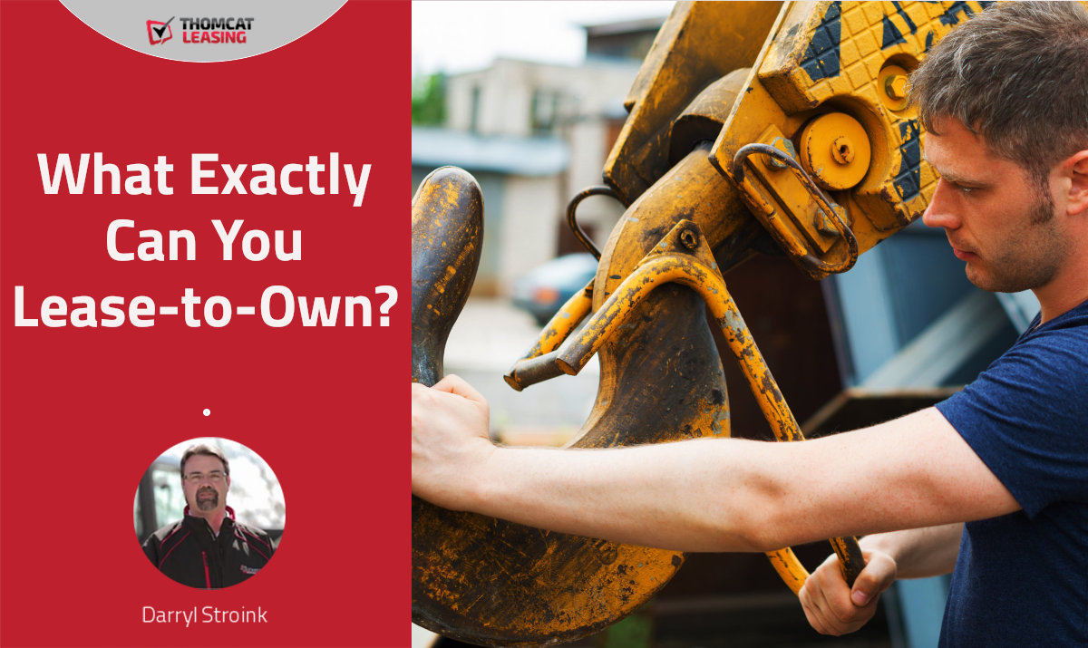 What EXACTLY Can You LeasetoOwn? Thomcat Leasing Canada