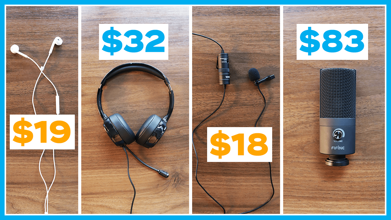 4 BEST MICS for Remote Teaching [on Any Budget] THOM GIBSON