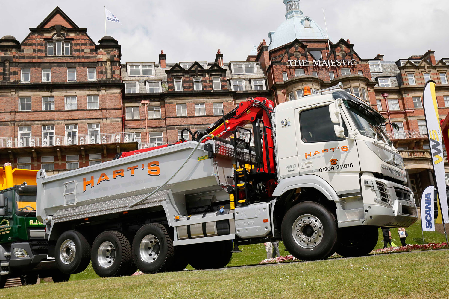 Thompsons rocks at Harrogate with a record 30plus trucks at TIPEx