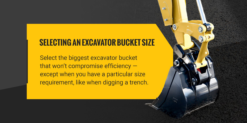 How to Choose the Right Excavator Bucket - Thompson Tractor