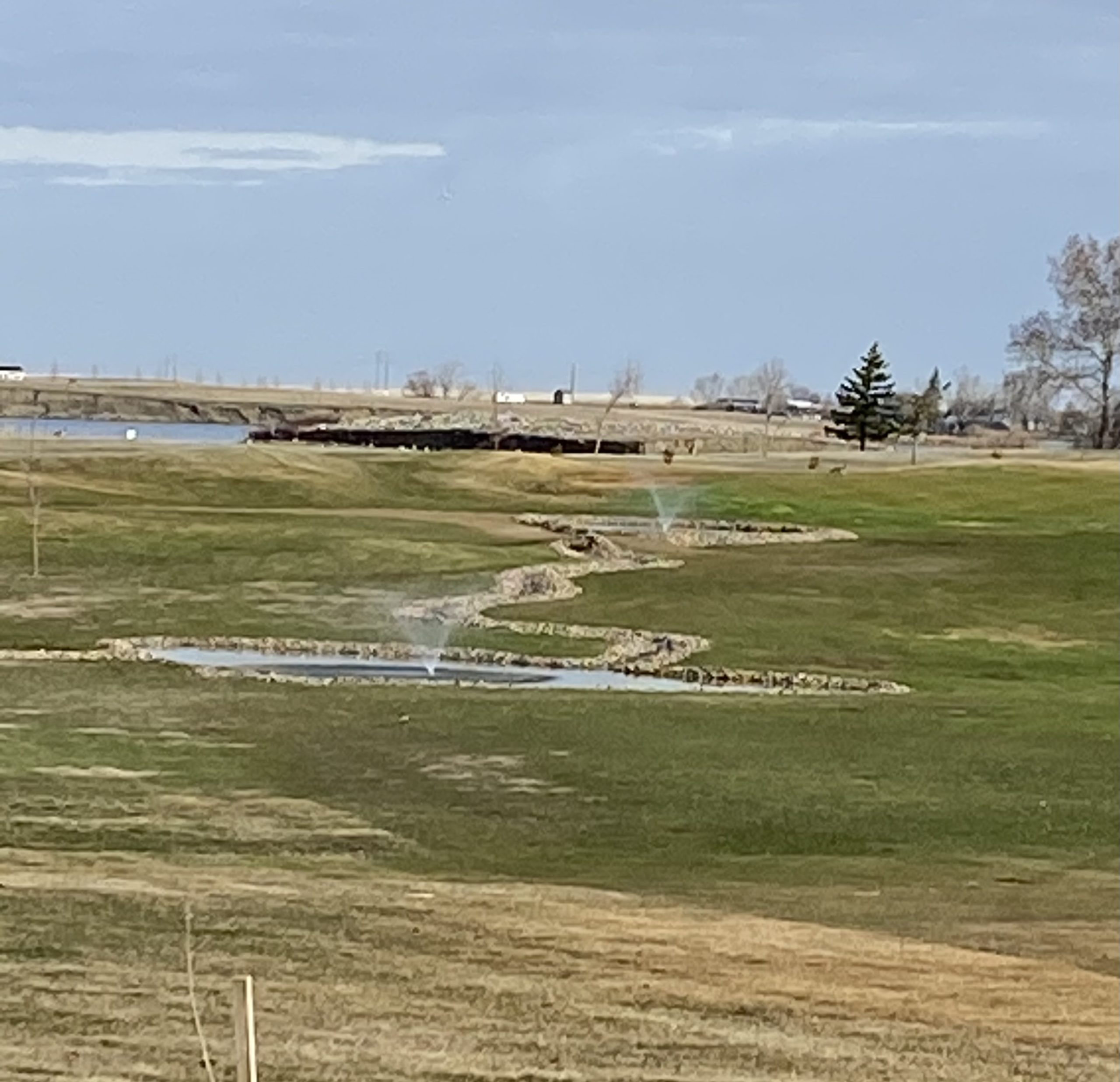 Fountains at Golf Course Thomson Lake Regional Park