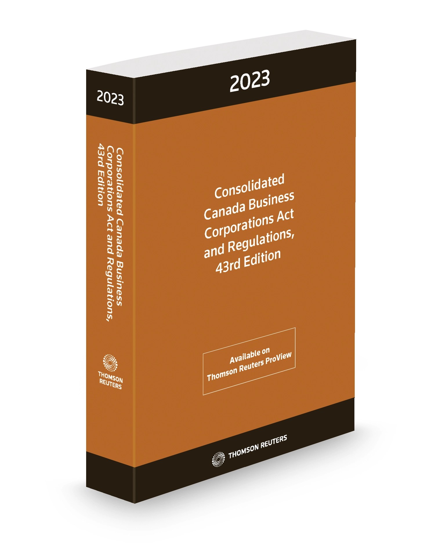 Consolidated Canada Business Corporations Act and Regulations 2023