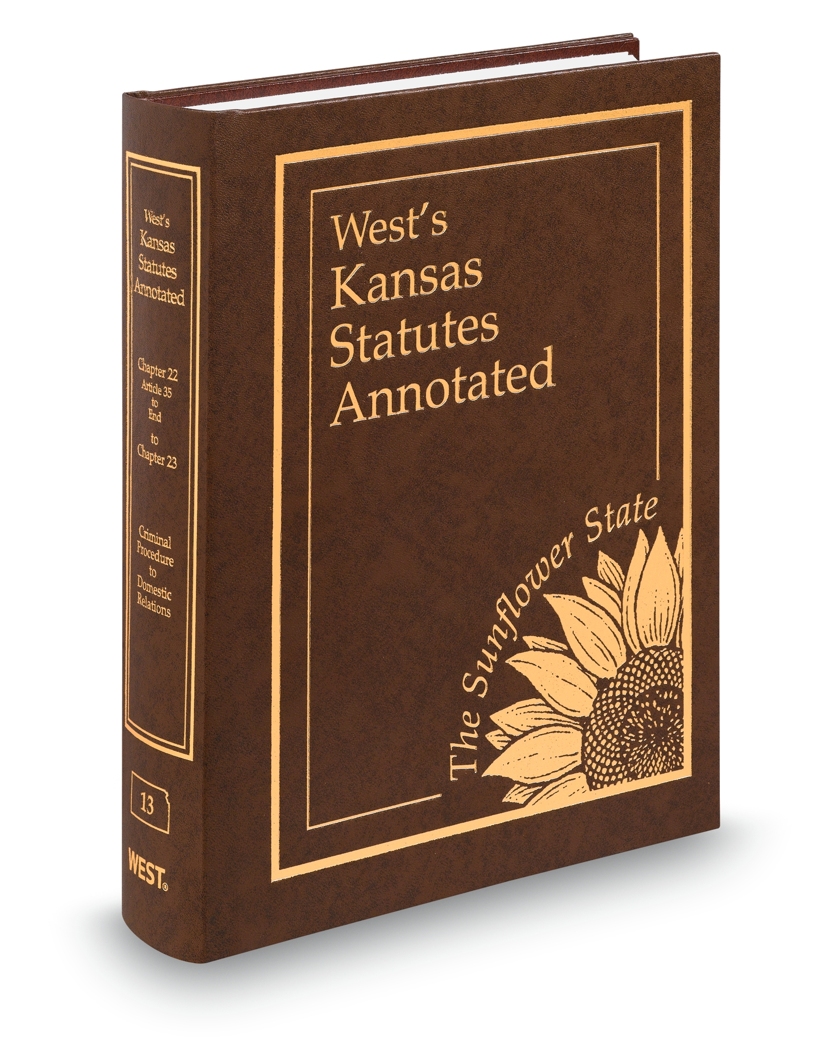Kansas Statutes Annotated Thomson Reuters