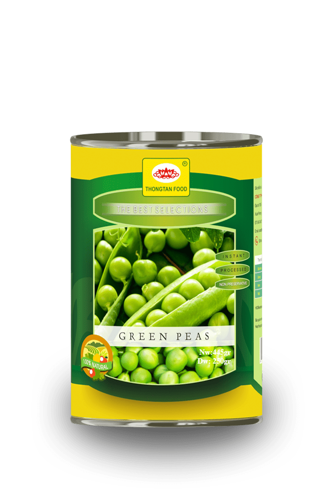 Green peas in can 15 Oz