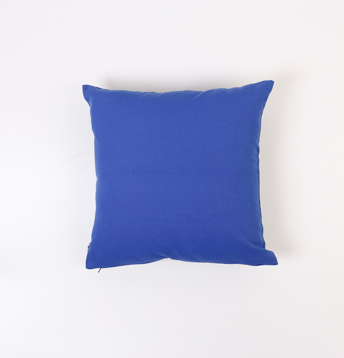 Buy Solid Cotton Cushion cover Royal Blue Thoppia