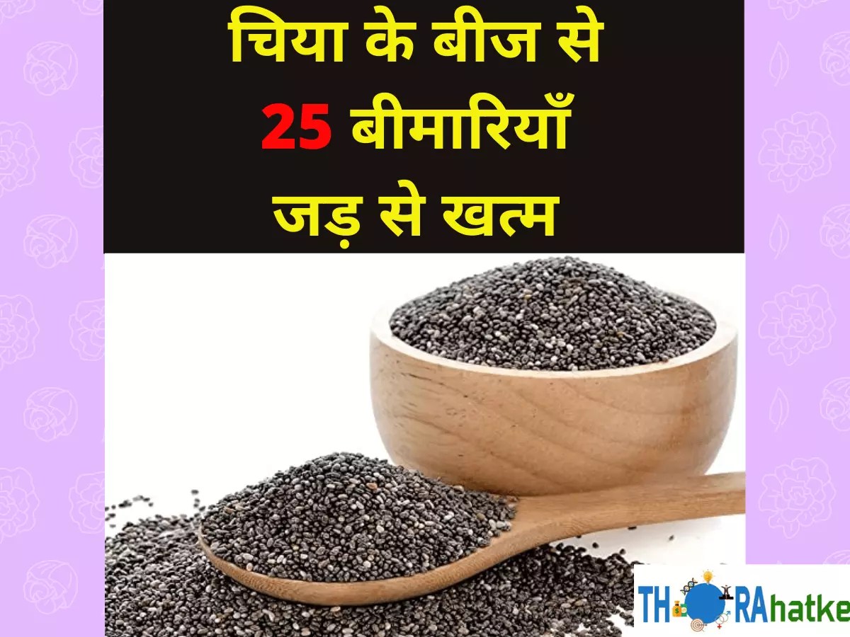 चिया बीज के फायदे,उपयोग और नुकसान Benefits of Chia Seeds In Hindi