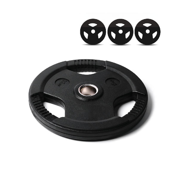 Black Rubber Weight Plate Thor Gym Accessories