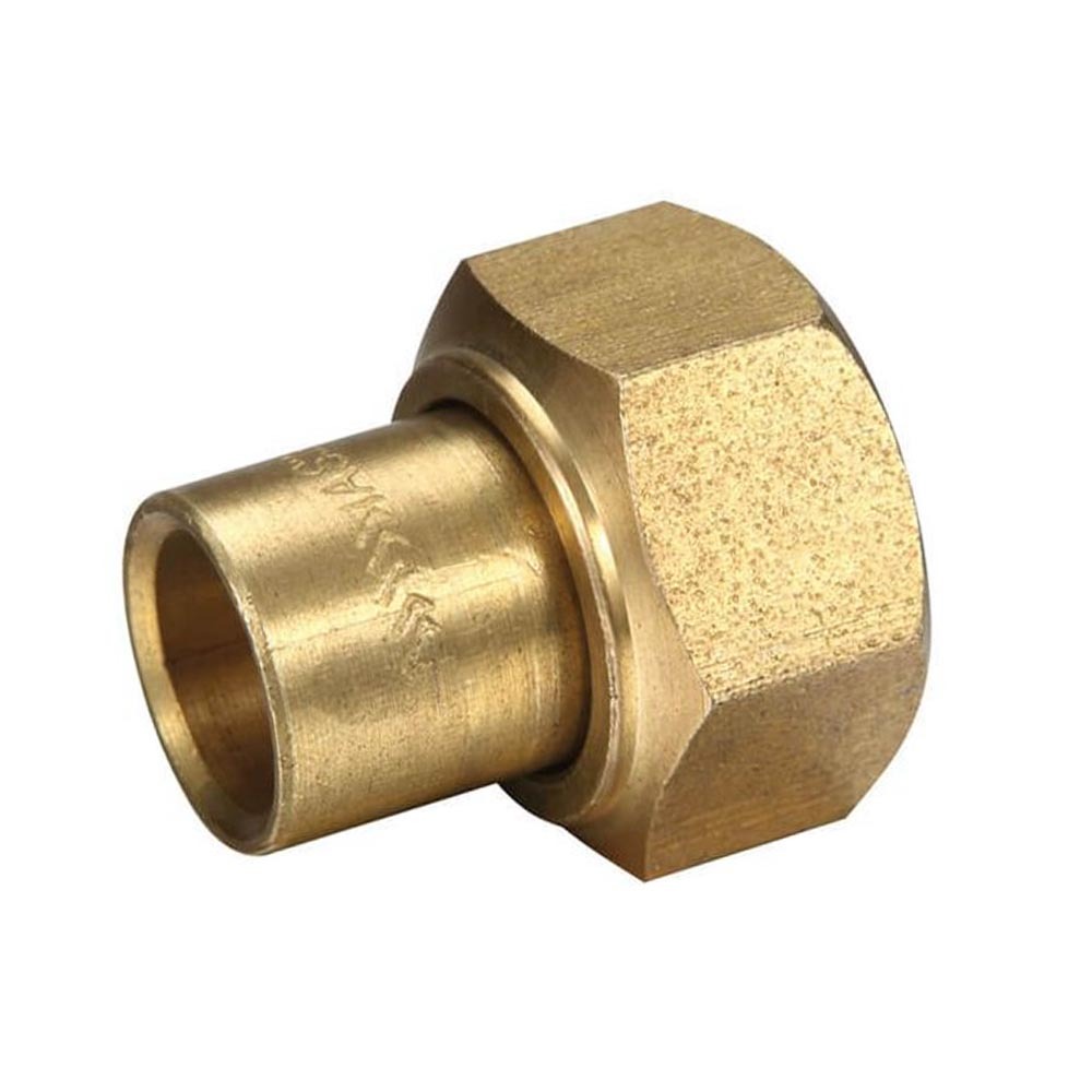 Brass Capillary Connector Straight Tap (No. 62) Female BSP Fittings