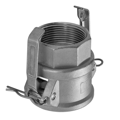 Stainless steel 316 camlock cam and groove type D female coupler x
