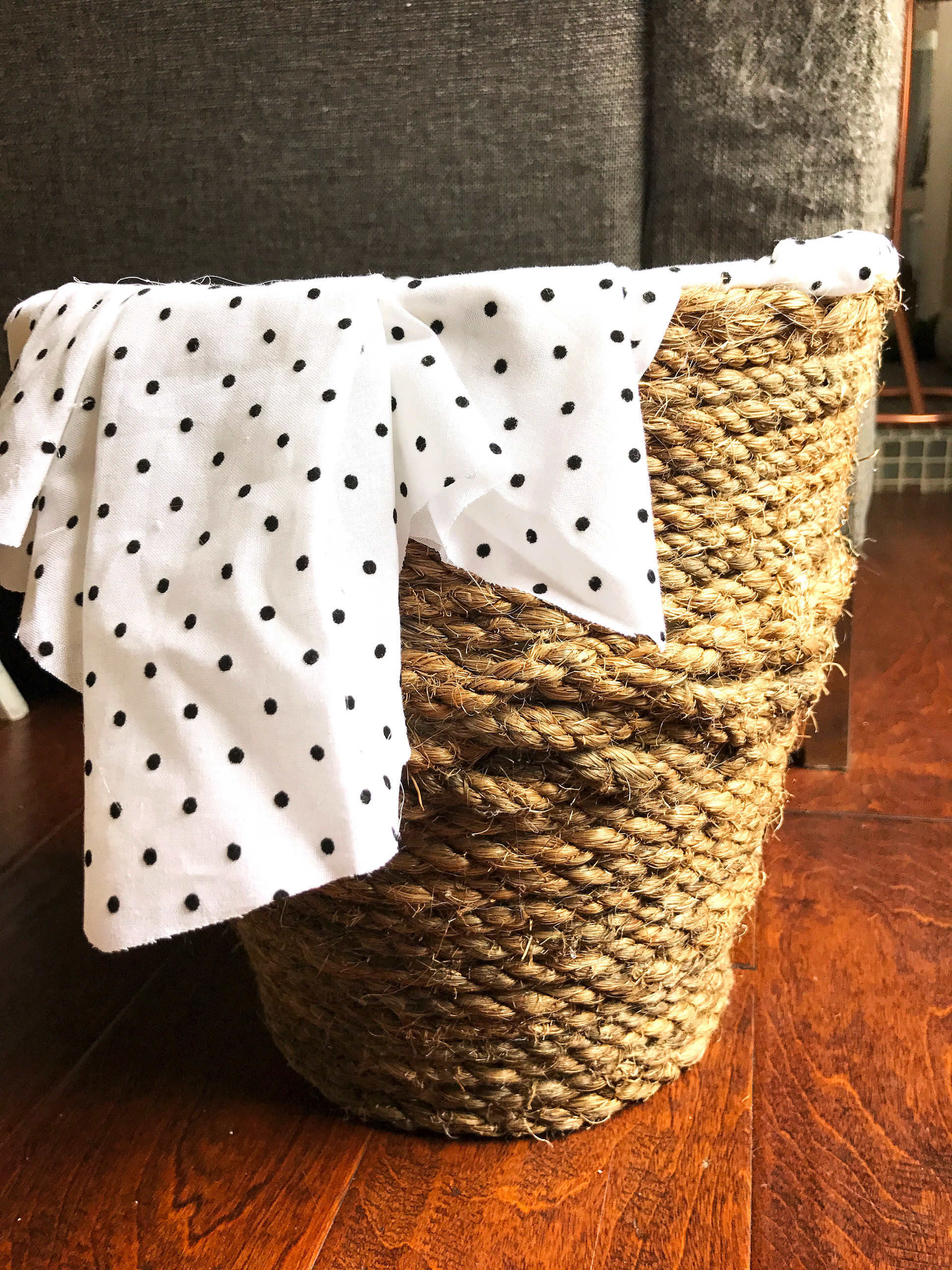DIY Rope Dog Toy Basket Thorn and Thimble