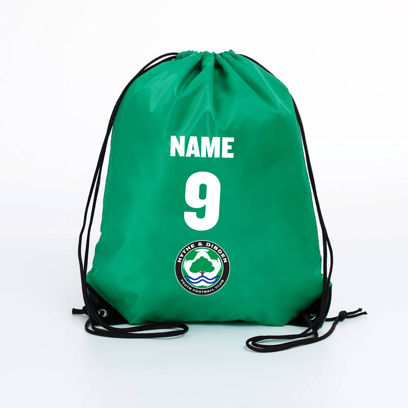 Hythe & Dibden YFC Lightweight Drawstring Bag Thornton Personalised