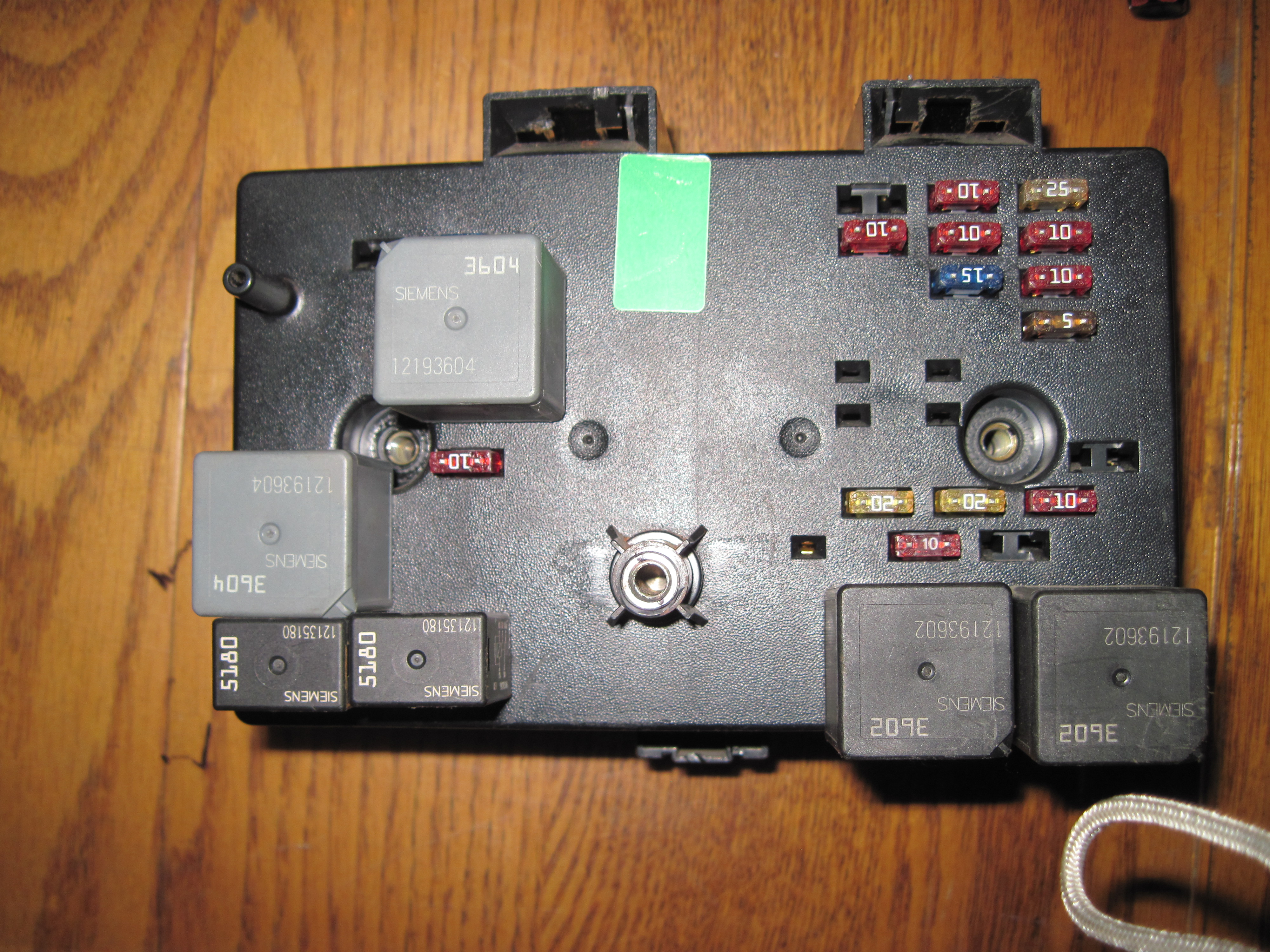1994 saturn sl1 fuse box diagram