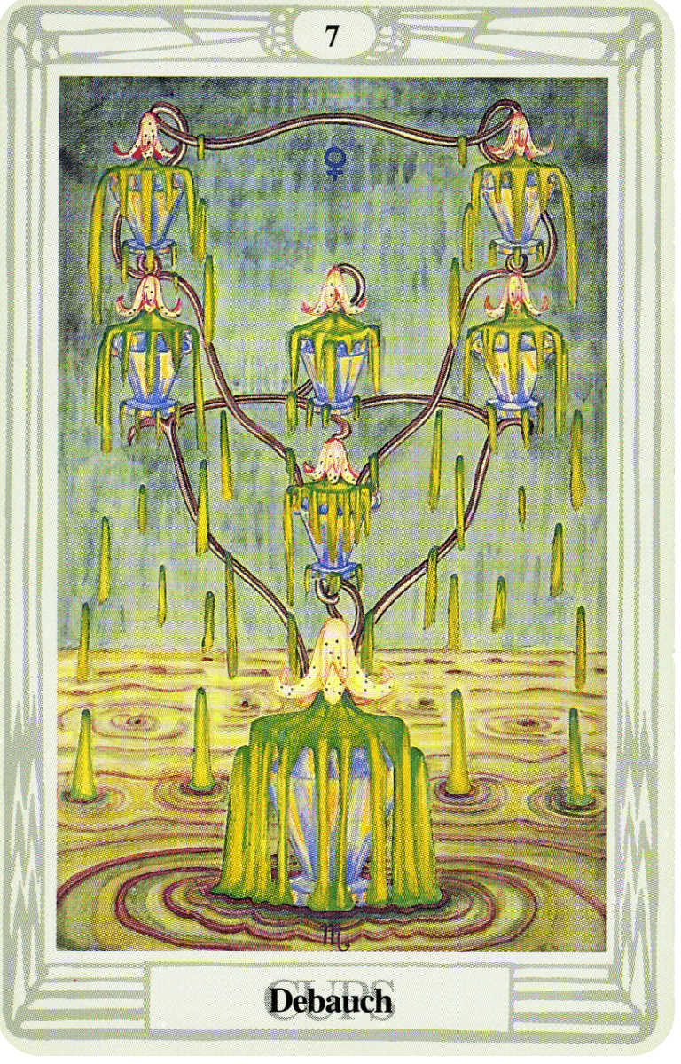 7 OF CUPS Accurate Thoth Tarot Card Reading In Victoria BC