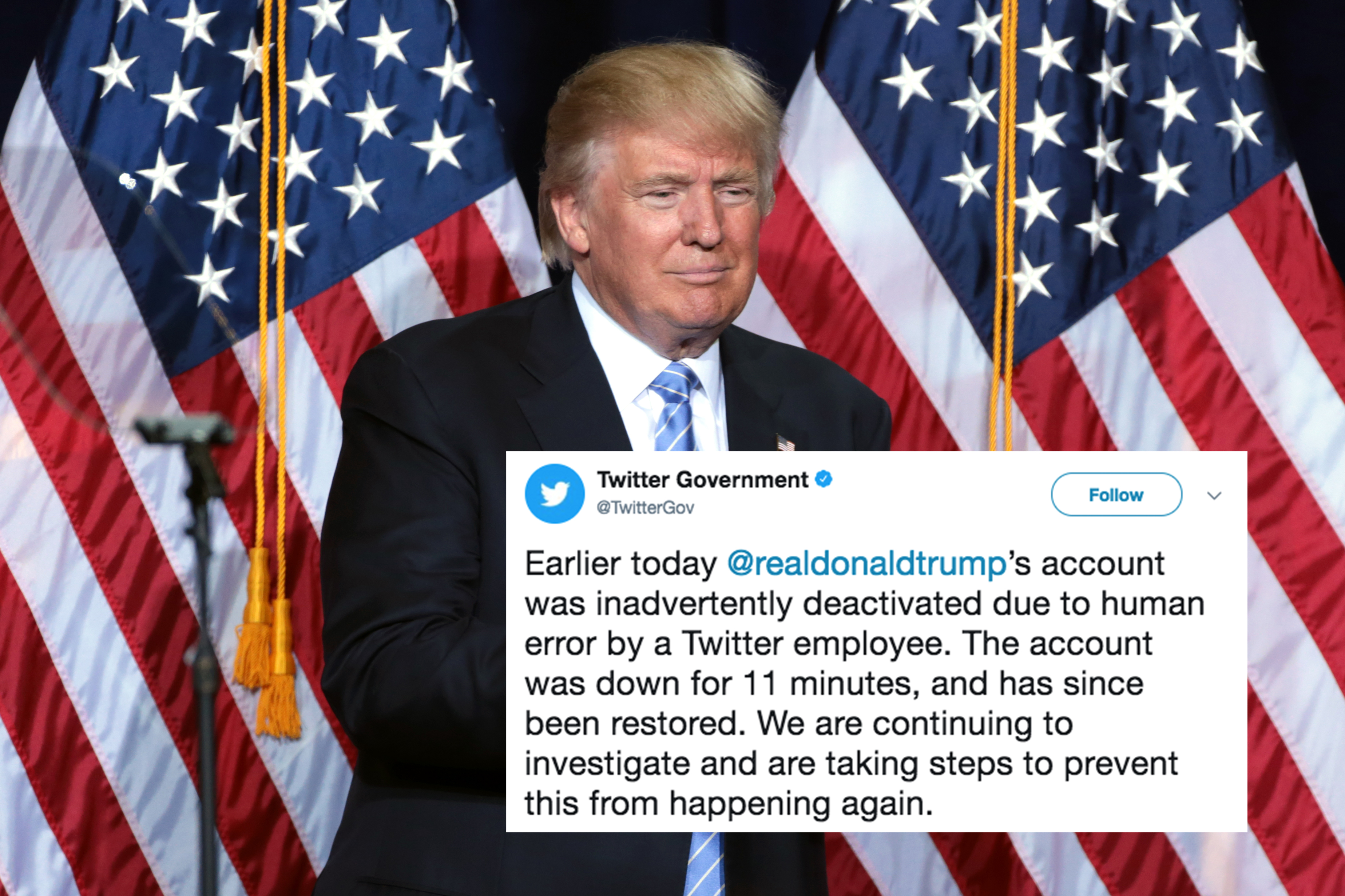 A Twitter Employee ‘Accidentally’ Deactivated Trump’s Account And