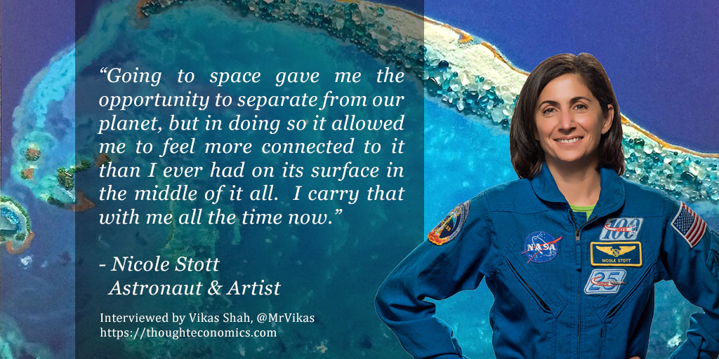 A Conversation with the First Astronaut to Paint in Space, Nicole Stott