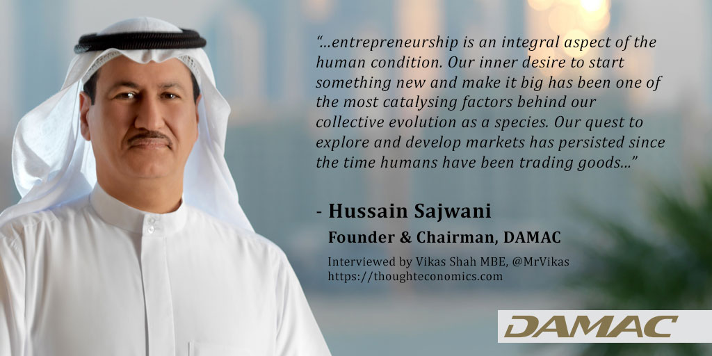 A Conversation with Hussain Sajwani, Founder of DAMAC Thought Economics