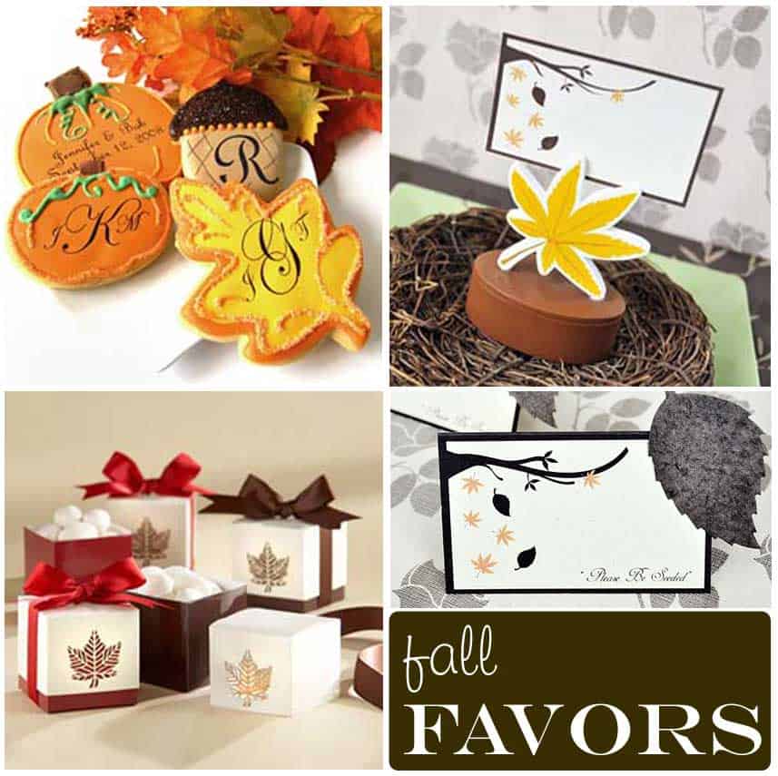 Fall Themed Party Favors WIN! Thoughtfully Simple